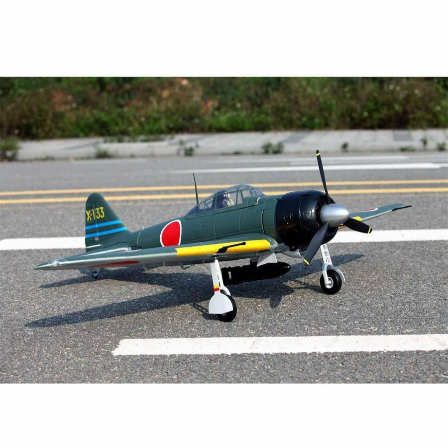 Airplanes * | Quick Expedition Fms A6M3 Zero Pnp, 1400Mm With Reflex