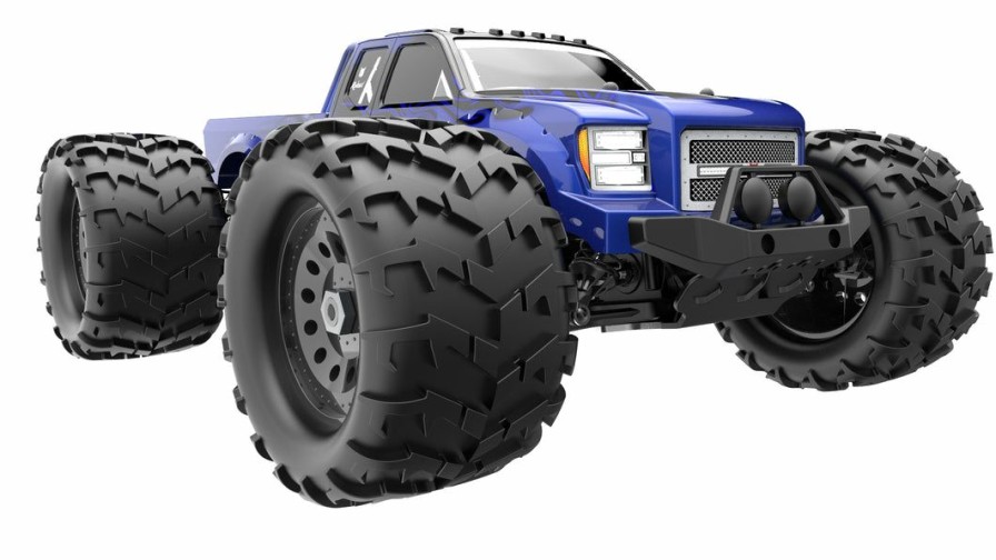 Cars And Trucks * | Fashionable Redcat Landslide Xte 1/8 Scale Brushless Electric Monster Truck (Batteries & Charger Not Included) Blue