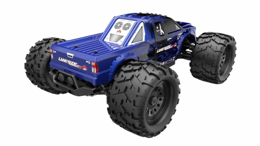 Cars And Trucks * | Fashionable Redcat Landslide Xte 1/8 Scale Brushless Electric Monster Truck (Batteries & Charger Not Included) Blue