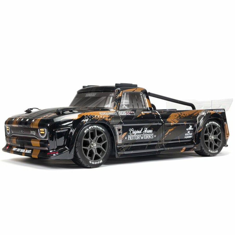 Cars And Trucks * | Less Expensive Arrma 1/8 Infraction 4X4 3S Blx 4Wd All-Road Street Bash Resto-Mod Truck