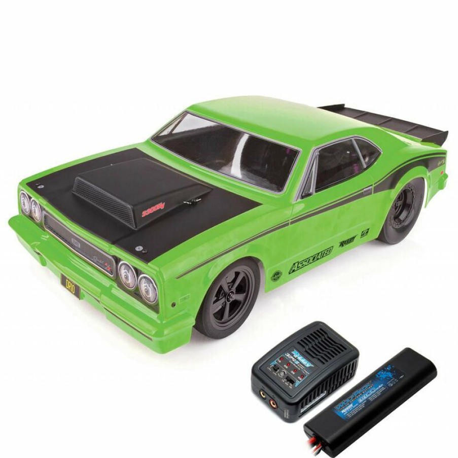 Cars And Trucks * | Fashionable Team Associated 1/10 Dr10 Drag Car Lipo Combo Ready To Run