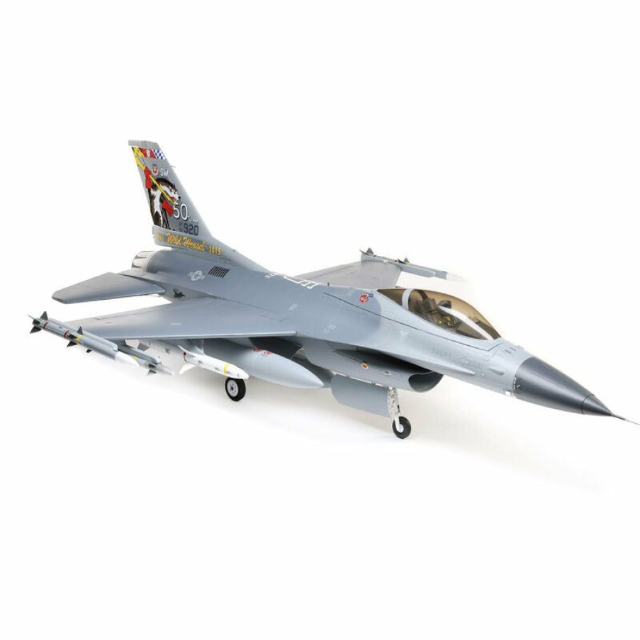 Airplanes * | Online E-Flite F-16 Falcon 80Mm Edf Jet Smart Bnf Basic With Safe Select, 1000Mm