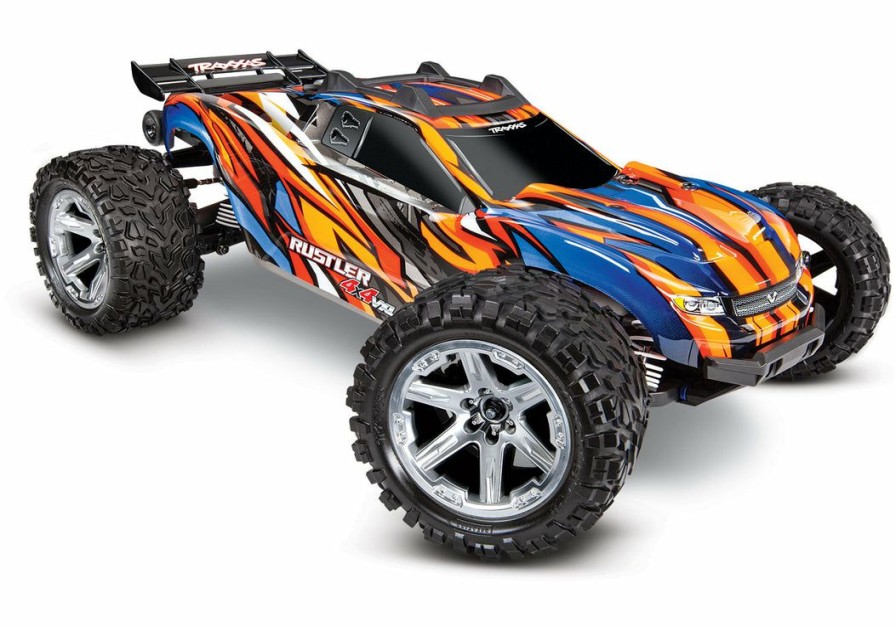 Cars And Trucks * | Fashionable Traxxas 1/10 Rustler 4X4 Vxl