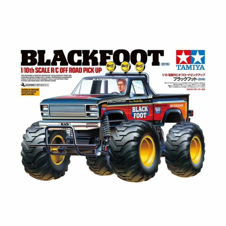 Cars And Trucks * | Wholesale Tamiya 1/10 2016 Blackfoot 2Wd Monster Truck Kit