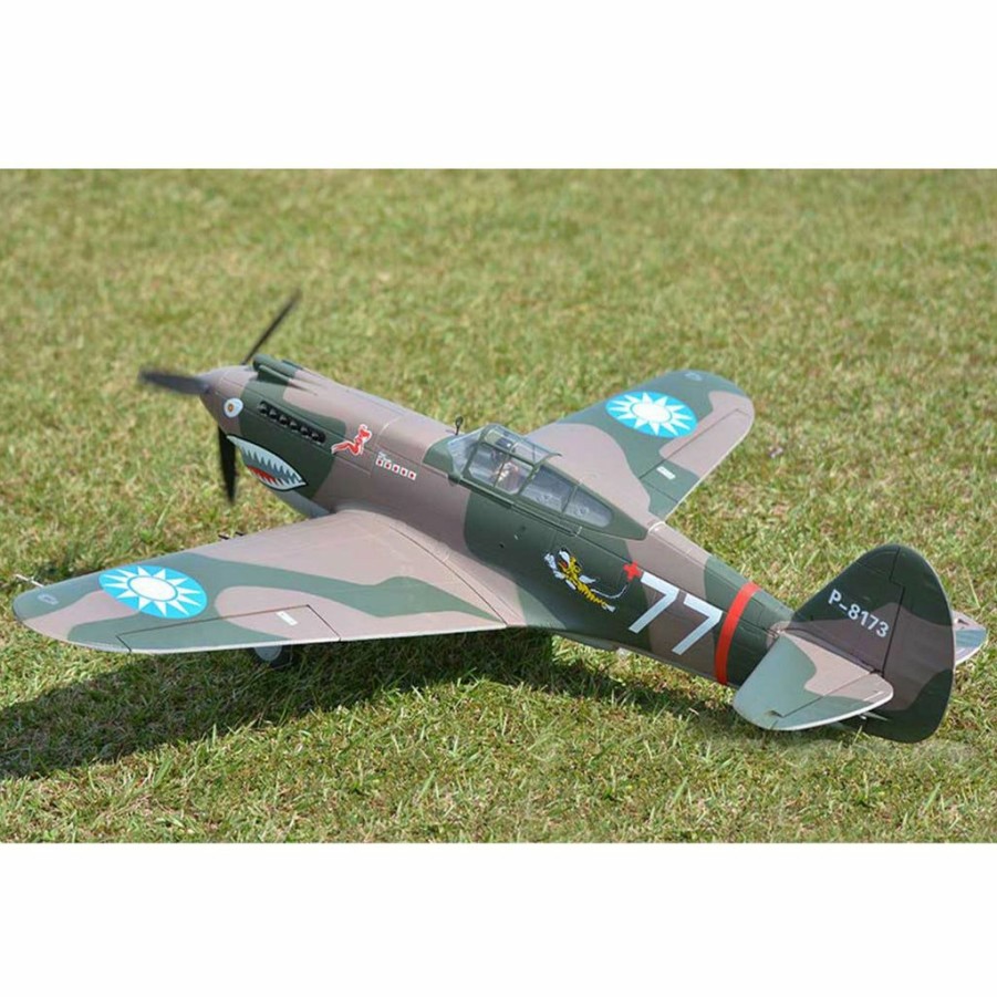 Airplanes * | Cheaper Fms P-40B Tomahawk Pnp, 1400Mm With Reflex