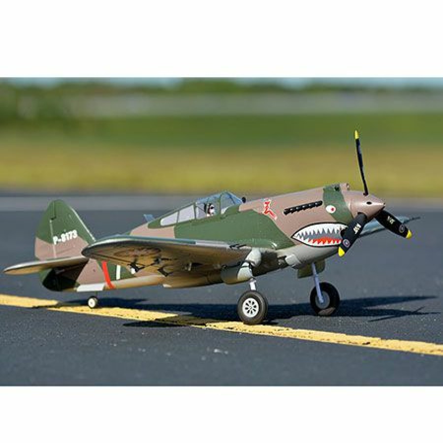 Airplanes * | Closeout Sale Fms P-40B Flying Tiger Pnp, 980Mm With Reflex