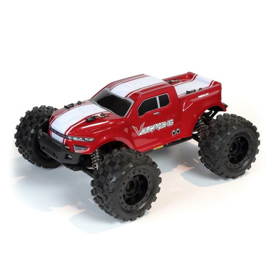 Cars And Trucks * | Wholesale Cat 1/16 Volcano Brushed Monster Truck