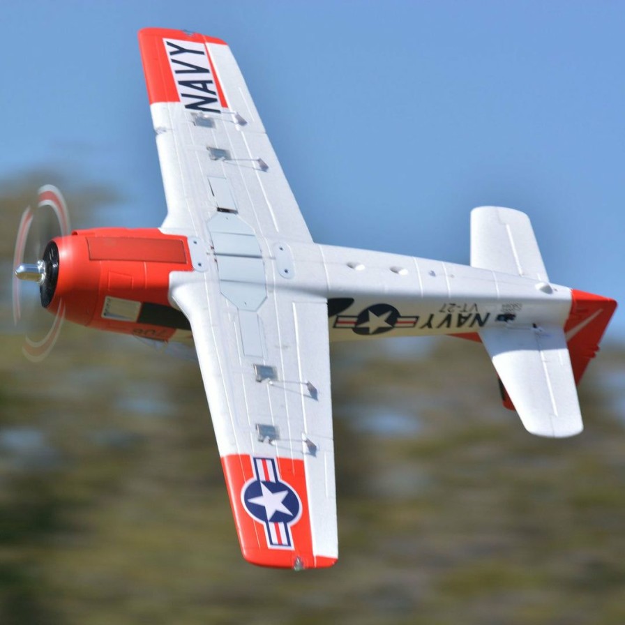 Airplanes * | Top Sell Fms T-28D Trojan V4 Pnp, 1400Mm With Reflex