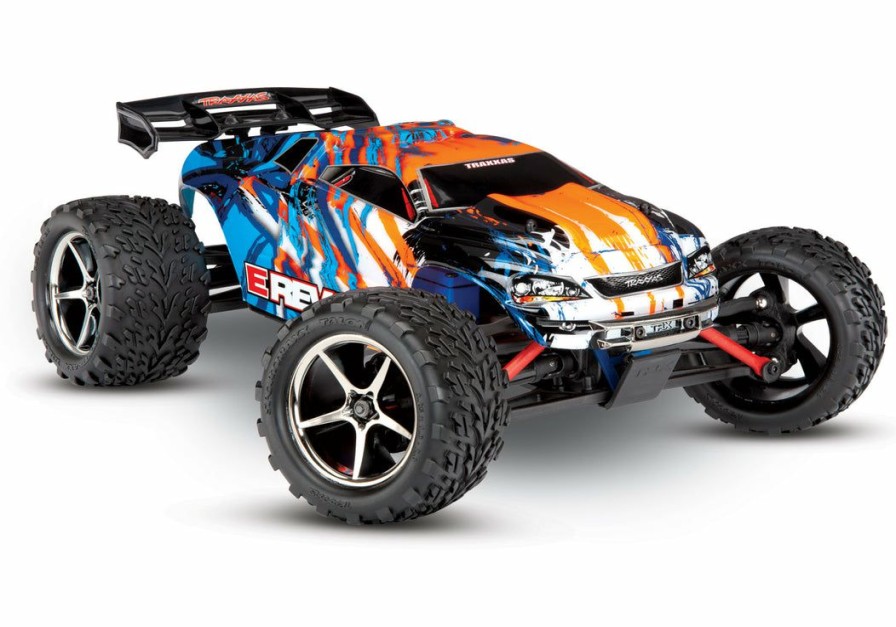 Christmas Gift Ideas * | Less Expensive Traxxas 1/16 E-Revo Brushed Monster Ready To Run