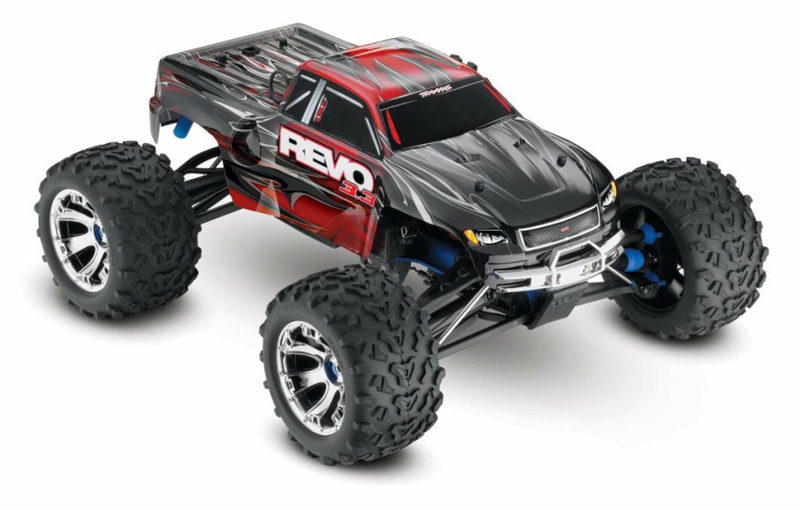 Cars And Trucks * | Sale Online Traxxas 1/10 Revo 3.3 Nitro 4X4 Ready To Run