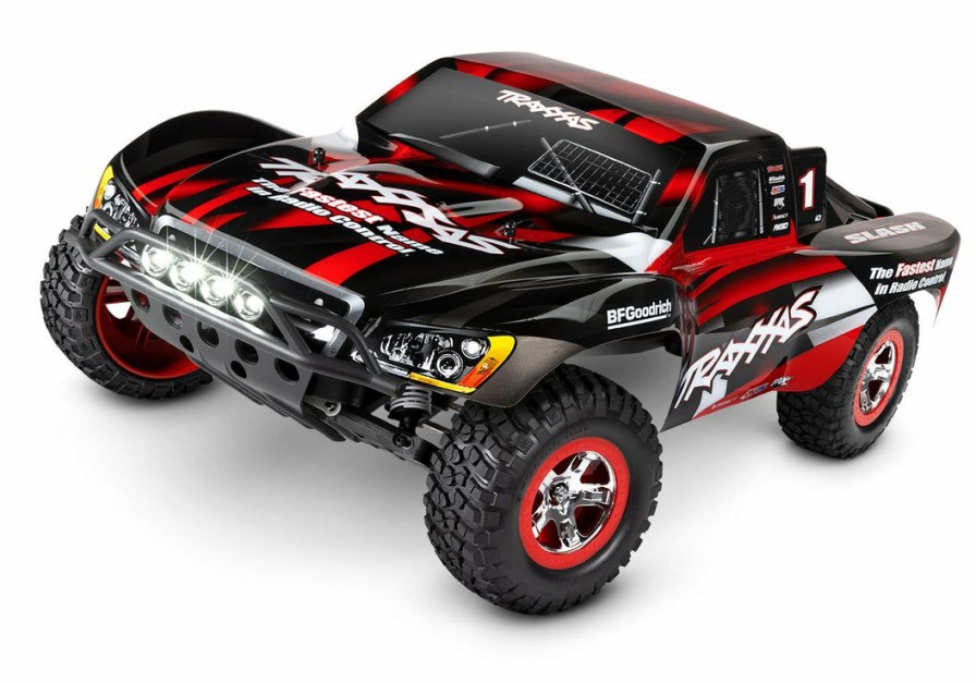 Christmas Gift Ideas * | Closeout Sale Traxxas 1/10 Slash 2Wd Ready To Run W/ Led Light Bar