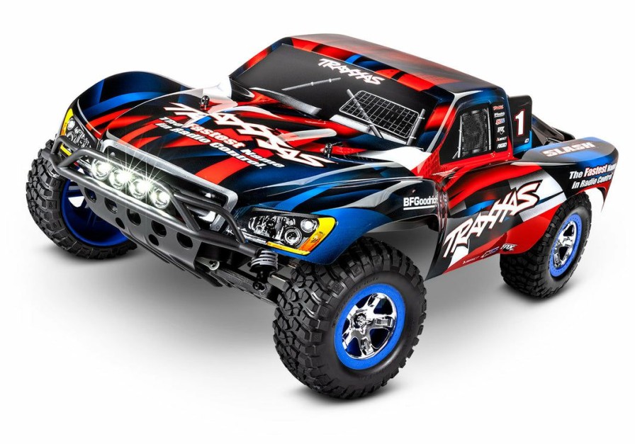 Christmas Gift Ideas * | Closeout Sale Traxxas 1/10 Slash 2Wd Ready To Run W/ Led Light Bar