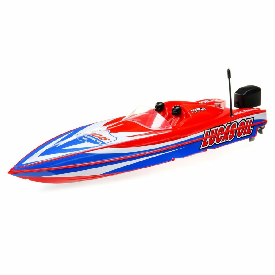 Boats * | Top Sellers Pro Boat 17 Power Boat Racer Ready To Run, Lucas Oil