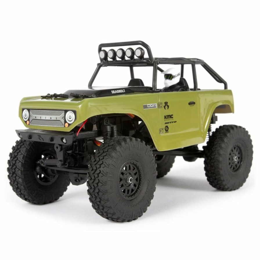 Christmas Gift Ideas * | Online Axial 1/24 Scx24 Deadbolt 4Wd Rock Crawler Ready To Run